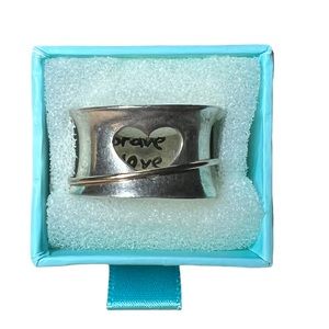Brave Love Lisa Leonard 925 Silver Ring Size 6.5